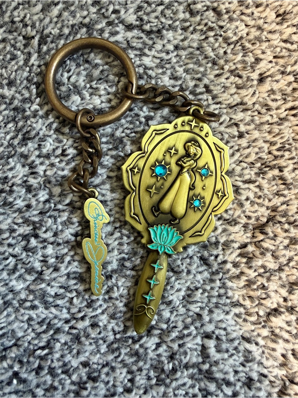Jasmine Mirror Bag Keychain - BoxLunch